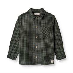 Wheat Shirt Oscar - black coal check